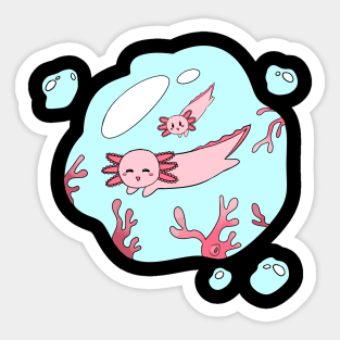 Axolotl Sticker